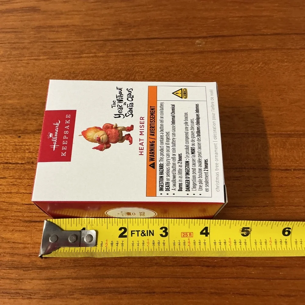 Hallmark Keepsake Jake Angel Heat Miser Christmas Magic Light Ornament